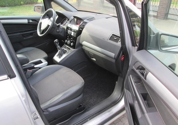 Opel Zafira cena 14999 przebieg: 224651, rok produkcji 2009 z Gryfice małe 211